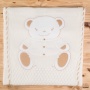 Manta de Bebé Cardada Ref. 177-Urso